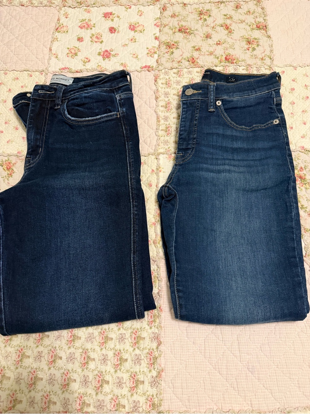 Two Pair of Women’s Jeans. Flying Monkey and Lucky Brand.